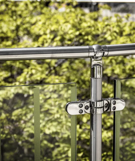 Colocação de guarda-corpos