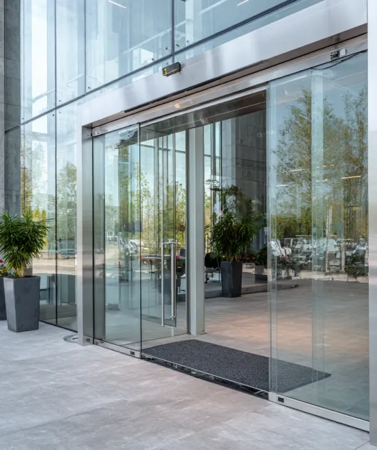 Portas automáticas para comércio