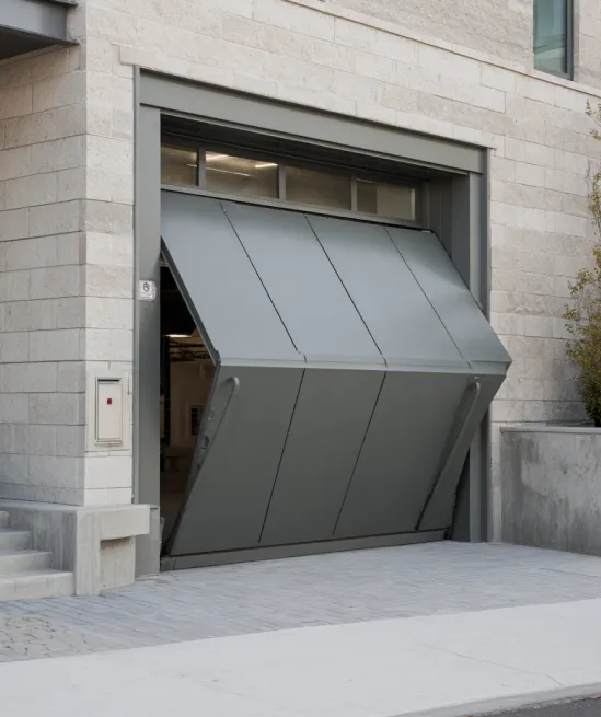 Portões basculantes para residência