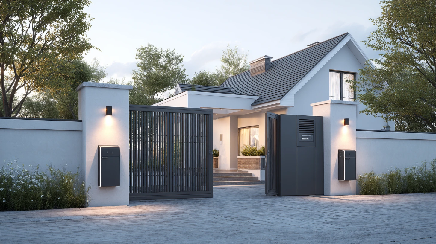 Principais modelos de portões automatizados Principais modelos de portões automatizados