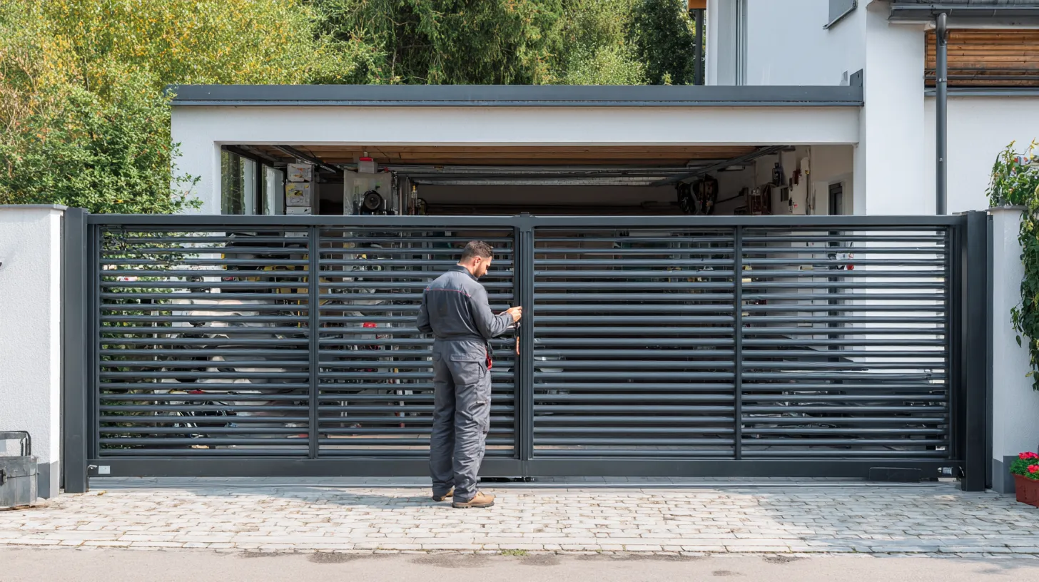 Manutenção de portões basculantes: quando fazer