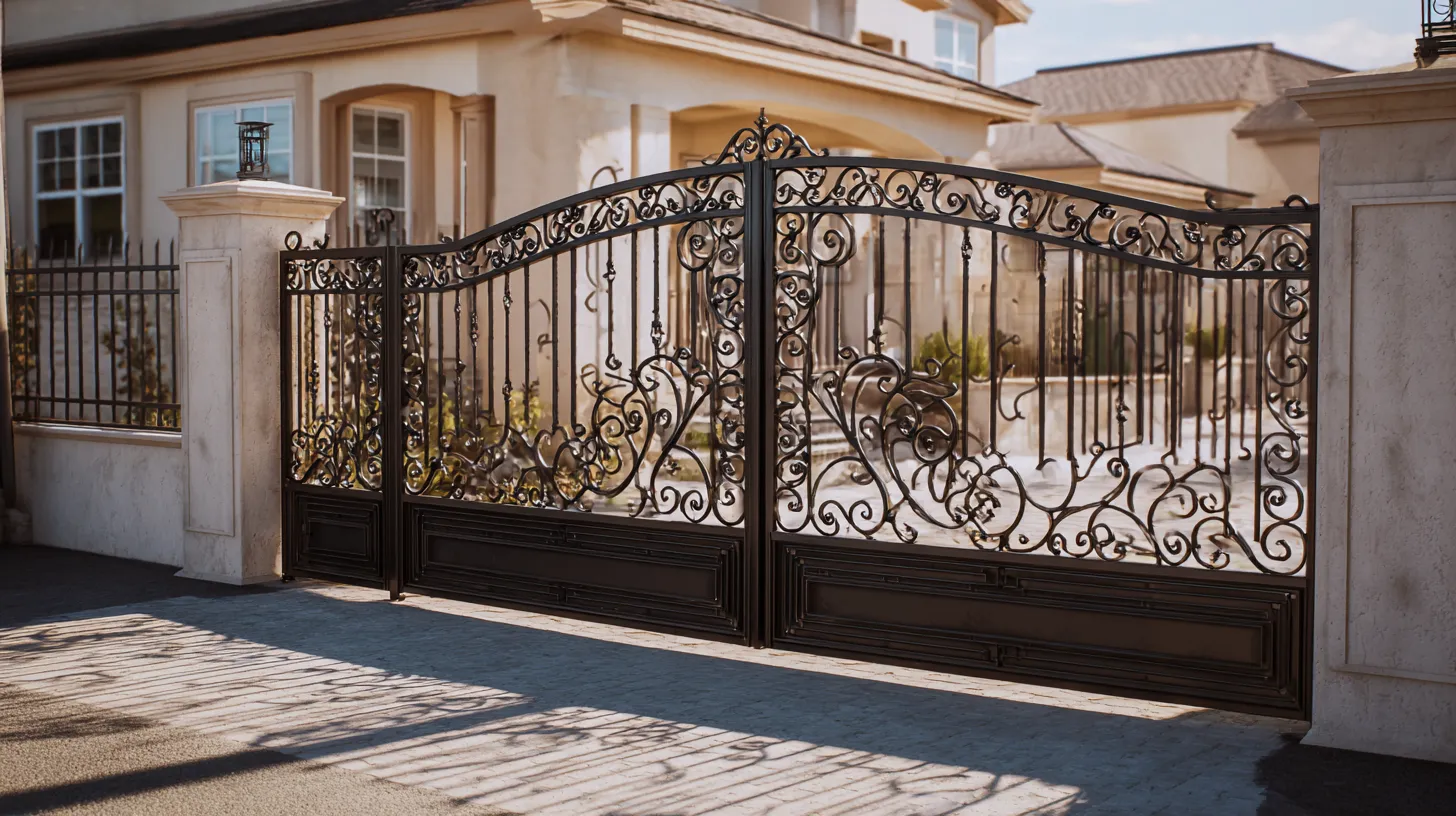 Portão de ferro sob medida valoriza o imóvel Portão de ferro sob medida valoriza o imóvel